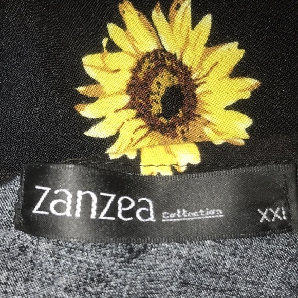 𝅺ZANZEA sunflower romper Pom Pom tassel trim elastic waistband size XXL - Picture 4 of 8